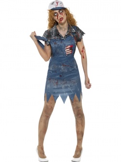 Kostým zombie opravářka