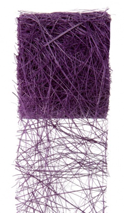 Abaka - lýkové vlákno tmavě fialová