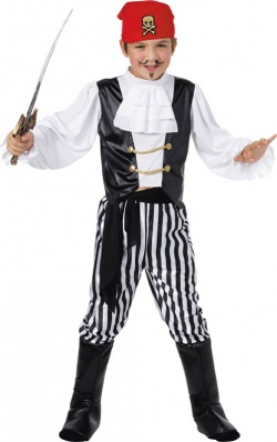 Dětský kostým - pirát deluxe
