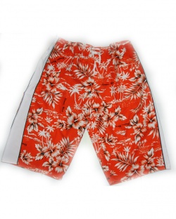 Havajské šortky - oranžové
