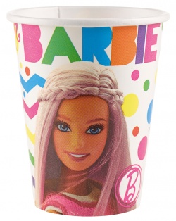 Kelímky Barbie (8 ks)