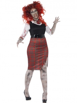 Kostým Zombie školačka II