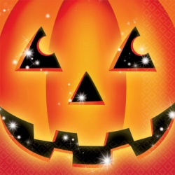 Ubrousky Halloween dýně (20 ks)