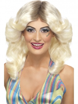 Paruka 70. léta - světlá blond