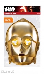 Papírová maska C-3PO