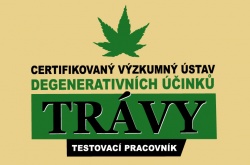 Tričko s vtipným potiskem ''Tráva"