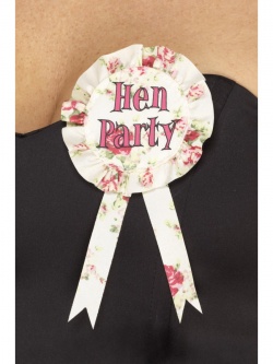 Růžičková brož HEN PARTY