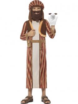 Dětský kostým Biblický pastýř s maňáskem