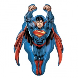 Fóliový balónek Létající Superman