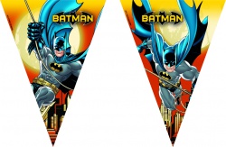 Vlajková girlanda Batman Dark Hero