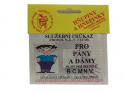 Služební průkaz - Profesionální dietář