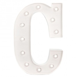 Svítící písmeno " C "