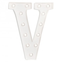 Svítící písmeno " V "