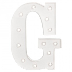 Svítící písmeno " G "