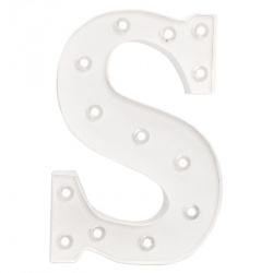 Svítící písmeno " S " 