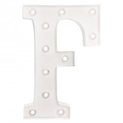 Svítící písmeno " F "