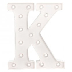 Svítící písmeno " K "