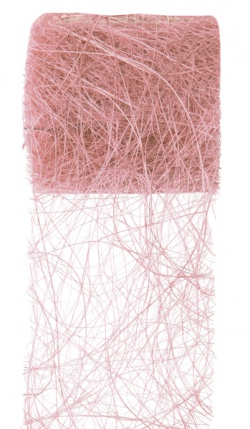 Abaka - lýkové vlákno růžová