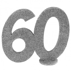 Stříbrné narozeninové číslo 60
