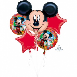 Narozeninový fóliový balónek Mickey Mouse sada