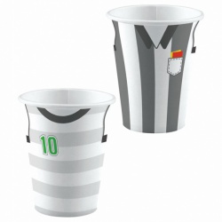 Papírové párty kelímky Fotbal
