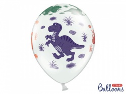 Balónek Roztomilý dinosaurus - 6ks