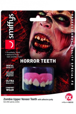 Luxusní hororové zombie zuby