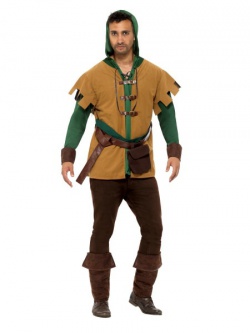 Pánský kostým zbojník Robin Hood