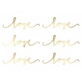 Papírová dekorace Love