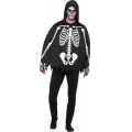 Unisex pončo Skeleton