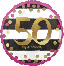 Kulatý fóliový balónek 50