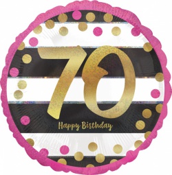 Kulatý fóliový balónek 70