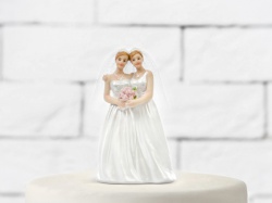 Svatební dortové figurky Dvě nevěsty
