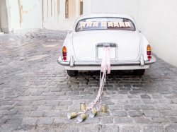 Svatební sada na auto Muž a žena