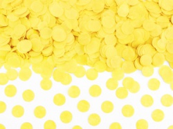 Konfety - žlutá kolečka