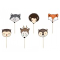 Woodland cupcake sada