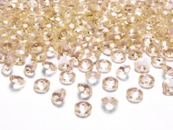 Zlaté diamanty konfety