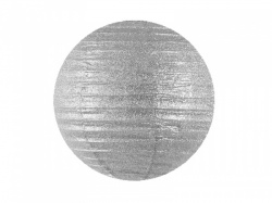 Stříbrný glitter lampión II