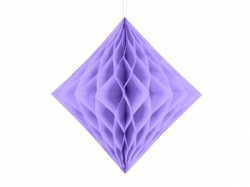Lila papírový diamant II