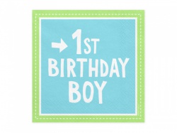 Ubrousky 1st Birthday Boy