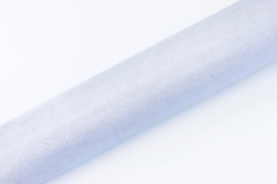 Organza bílá glitter