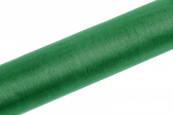 Smaragdově zelená organza