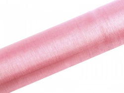 Světle růžová organza