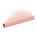 Bledě růžová organza