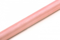 Bledě růžová organza II