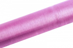 Růžová organza