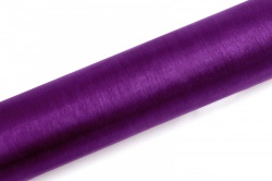 Švestková organza