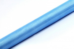 Světle modrá organza II