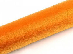 Oranžová organza