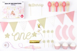 Zlato-růžový set - 1st Birthday